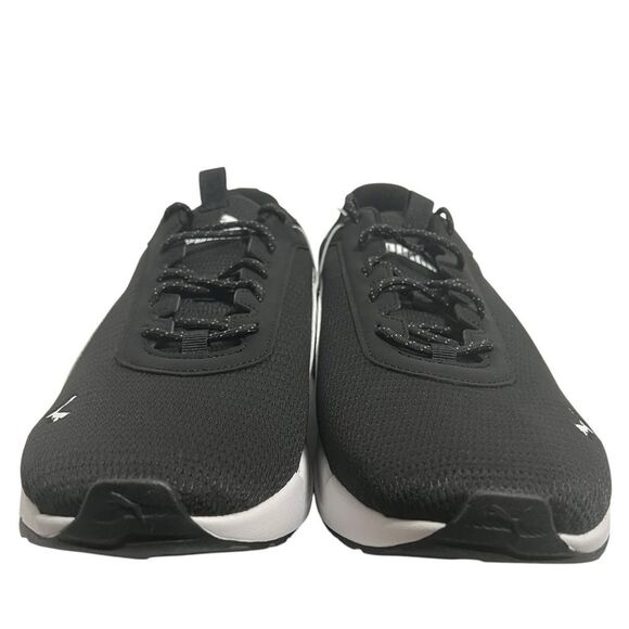 Puma Zip C Sneakers Mens 13 Black Athletic Lightweight Mesh Lace-Up Running NWOB - Picture 3 of 13